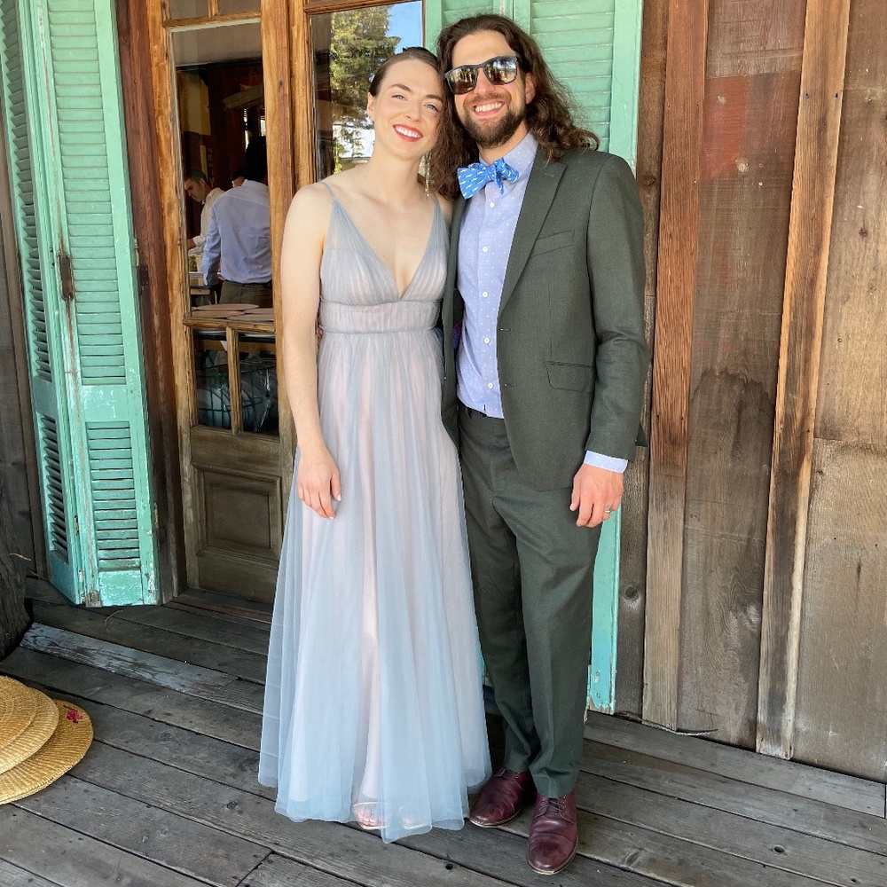 Callie Watters Deep Plunge Dress